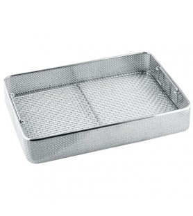 Perforated tray without...
