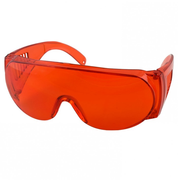 Protective glasses orange