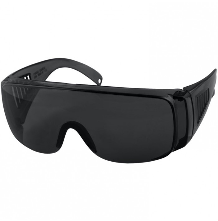 Okulary ochronne czarne, chroniące przed promien.rtg