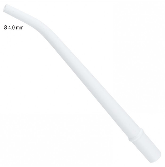 DENTALINE disposable surgical aspirator tips Ø 4mm (Pack of 20 pieces)