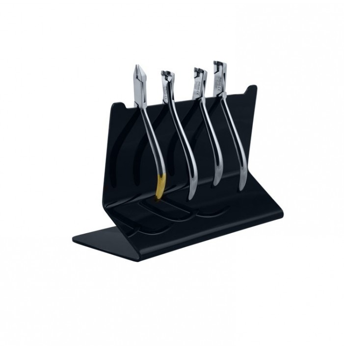 Pliers stand upright black
