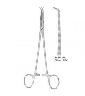 Forceps dissecting and ligature Gemini curved 285mm