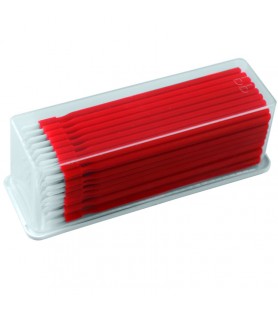 Bendable bond brushes red (Pack of 100 pieces)