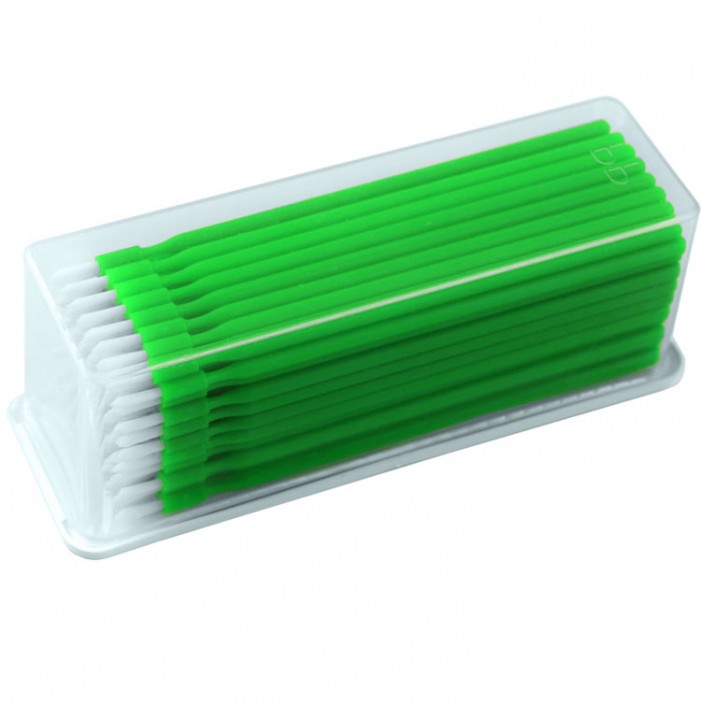 Bendable bond brushes green (Pack of 100 pieces)