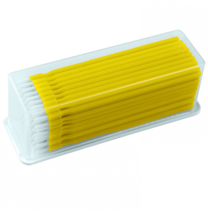Bendable bond brushes yellow (Pack of 100 pieces)