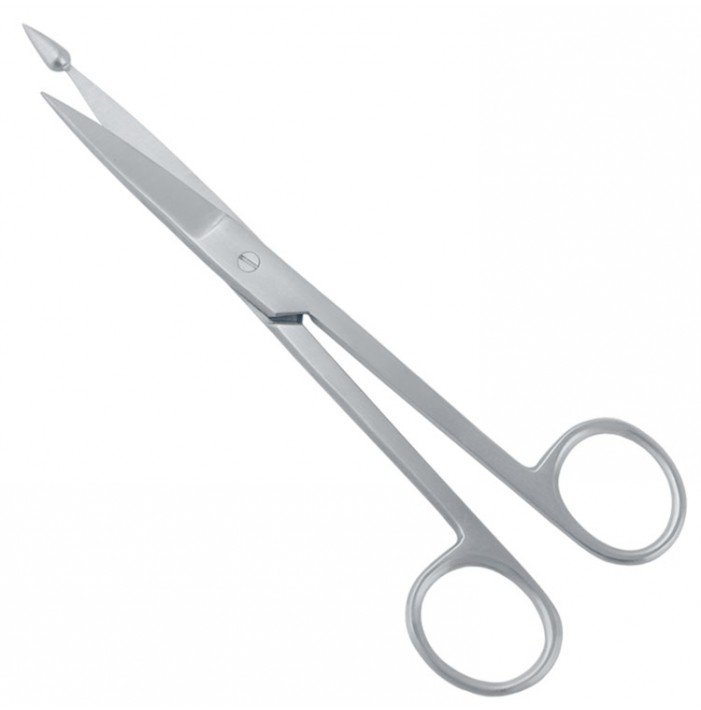 Vascular scissors with probe 210mm