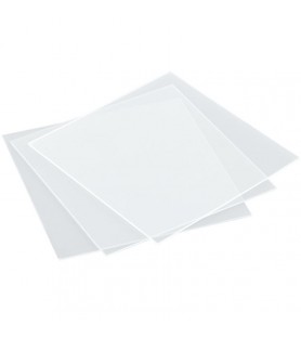 Thermoform sheets for bleaching, square 127 x 127 mm, 2.00mm/.080"