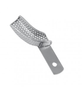 Partial impression tray for crown & bridge work perforated fig. 31
