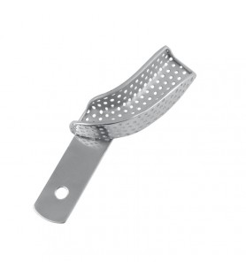 Partial impression tray for crown & bridge work perforated fig. 30