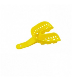 Disposable Orthodontic impression tray lower fig. B1 size XL (yellow) 10 pieces