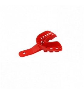 Disposable Orthodontic impression tray lower fig. B5 size XS (red) 10 pieces