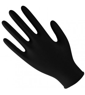 Rękawiczki nitrylowe czarne...
