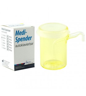 Medi-Spenser z membraną silikonową żółty (autoklawowalny)