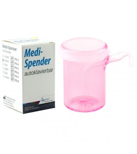 Medi-Spenser z membraną silikonową różowy (autoklawowalny)