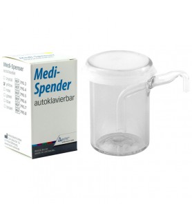 Medi-Spenser z membraną silikonową przeźroczysty (autoklawowalny)
