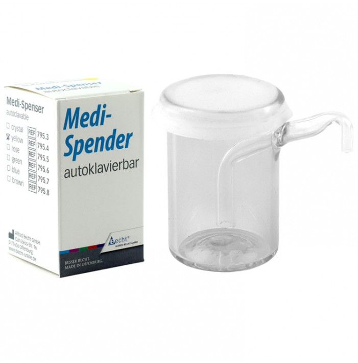 Medi-Spenser z membraną silikonową przeźroczysty (autoklawowalny)