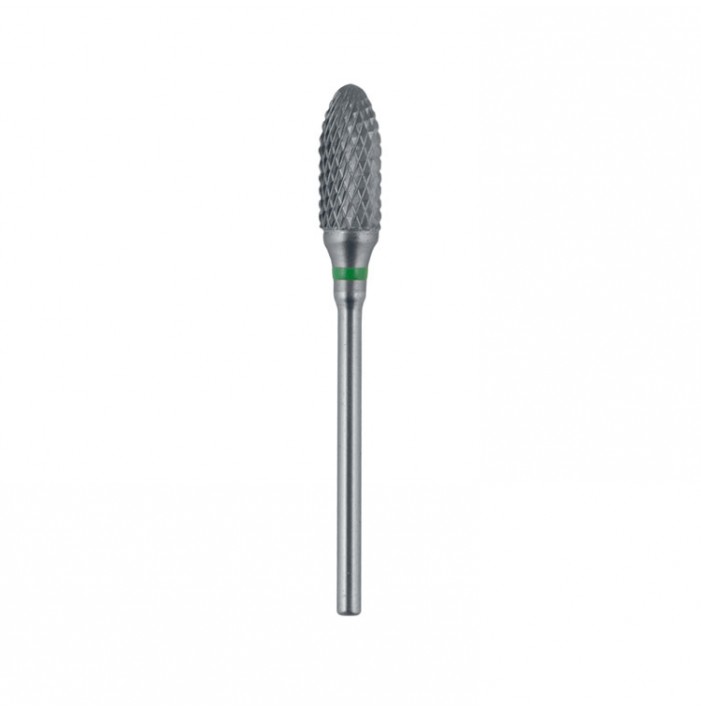 Carbide bur HP, cut coarse, ISO 500 104 277 220 060, green