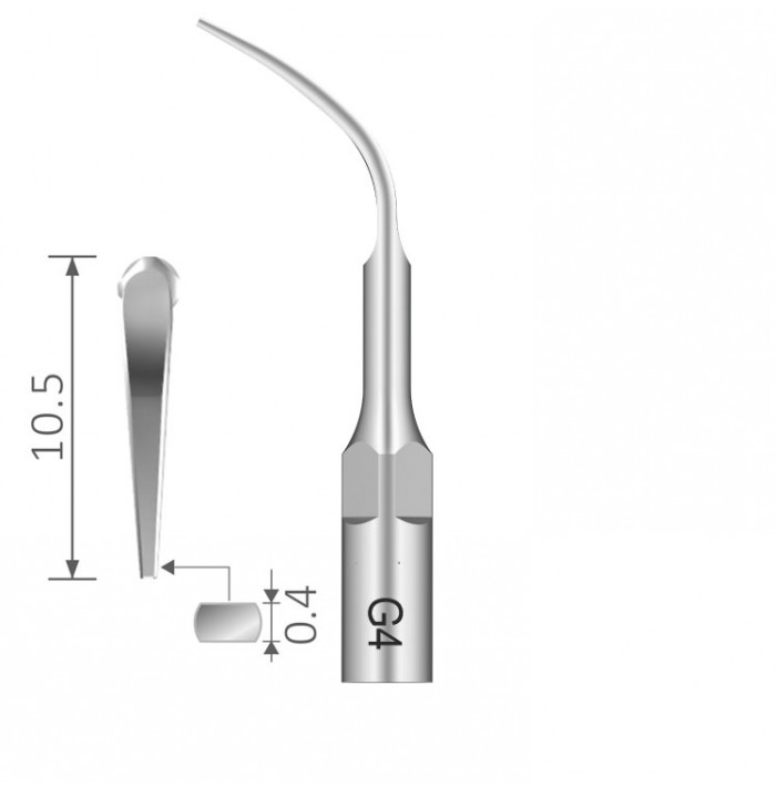 Ultrasonic scaling tip fig. G4 (E-M Type)