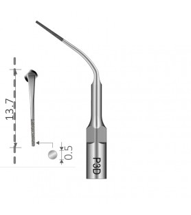 Końcówka do periodontologii z nasypem diamentowym fig.P3D (EMS-Mectron)