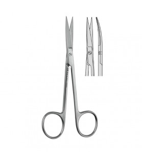 Scissors Iris curved 115mm