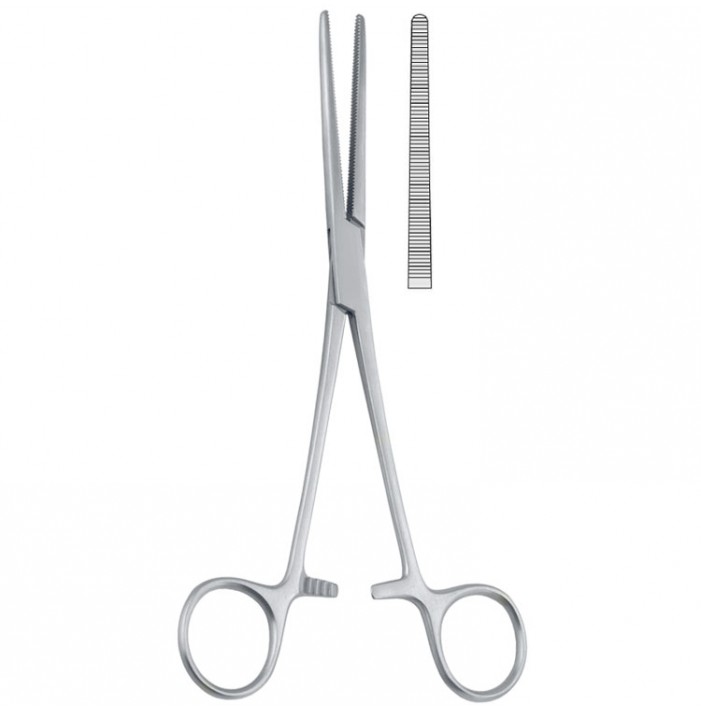 Forceps artery Rochester-Pean straight 165mm