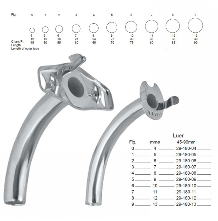 Rurka tracheostomijna Luer 8mm fig.4