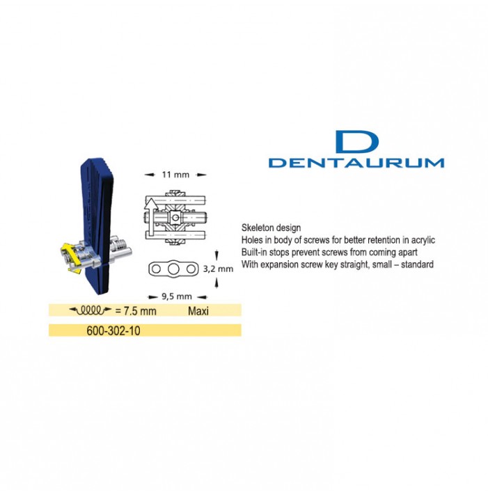 Dentaurum Expansion Screws Maxi 7,5mm