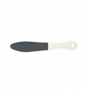 Foot File Plastic Curved White