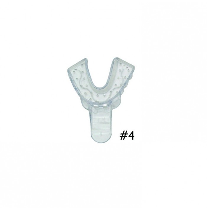 Disposable impression trays transparent lower M fig. 4