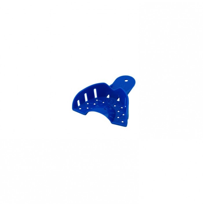 Singly Disposable Impression trays dark blue partial anterior upper fig. 10 (Pack of 25 pieces)
