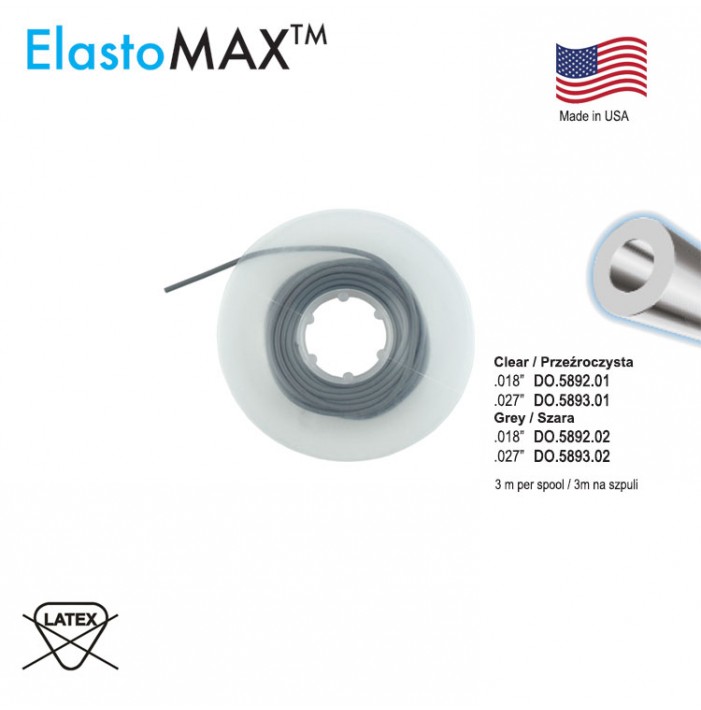 ElastoMax archwire sleeve clear .018" (3 m spool)