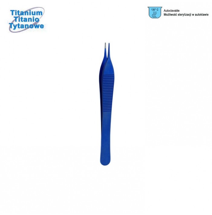 Titanium Forceps dissecting Adson TC 120mm