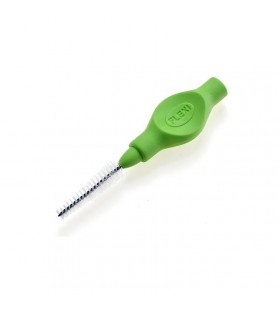 Tandex Flexi interdental brush with flexible ellipse handle tapered 3 - 6 mm lime