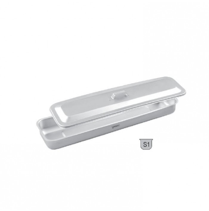 Catheter tray with lid 230x130x50mm