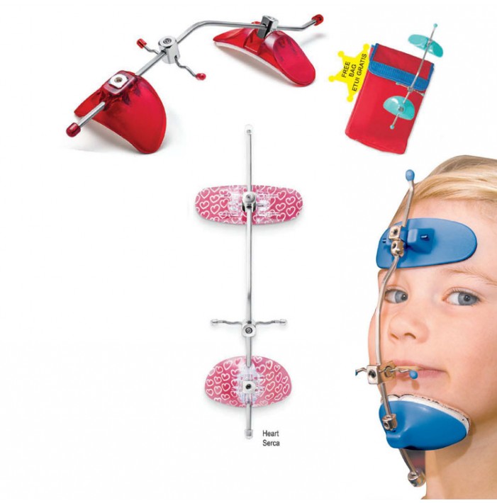 Comfi-Max fully adjustable facemask heart
