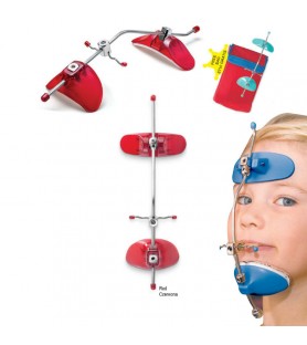 Comfi-Max fully adjustable facemask red