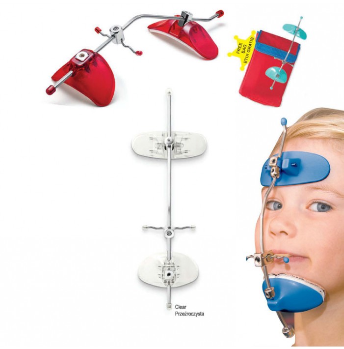 Comfi-Max fully adjustable facemask clear