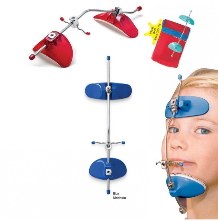 Comfi-Max fully adjustable facemask blue