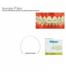 InvisaFlex NiTi Tooth-Tone RCS rectangle archwire lower .018" x .024" (Pack of 2 pieces)