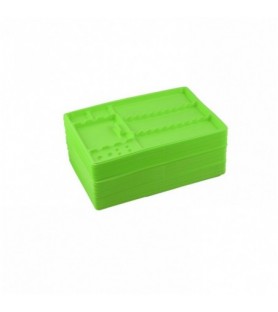 DENTALINE Tacki jednorazowe Maxi zielone 284x183x17mm (100 szt.)