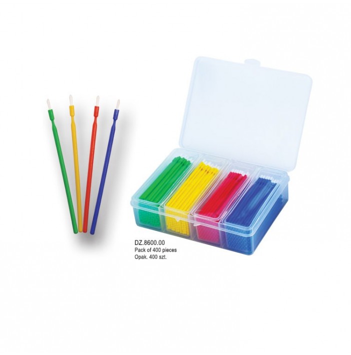 Bendable bond brushes assorted (Pack of 400 pieces)