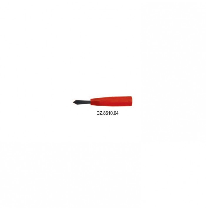 Bond brushes micro black bristles red (Pack of 100 pieces)