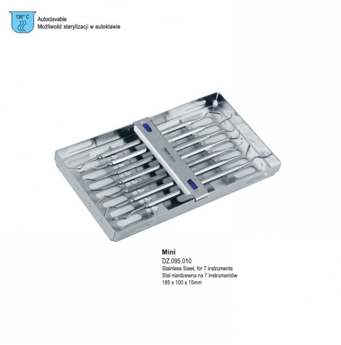 Cassette tray Falcon MINI stainless steel