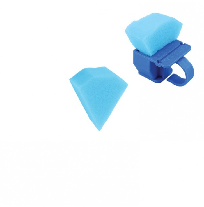 Disposable foams for endo ring blue (50 pieces)