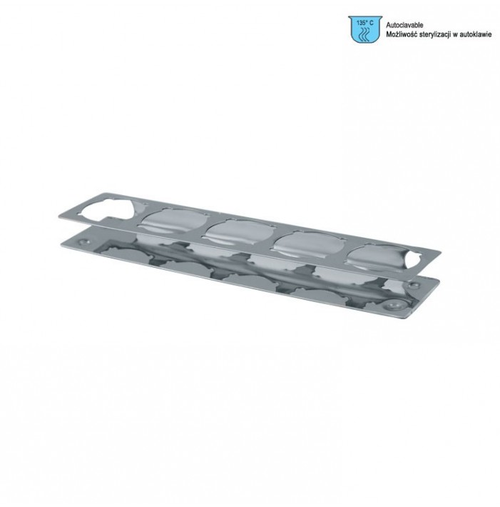 Glass bottle stand stainless steel