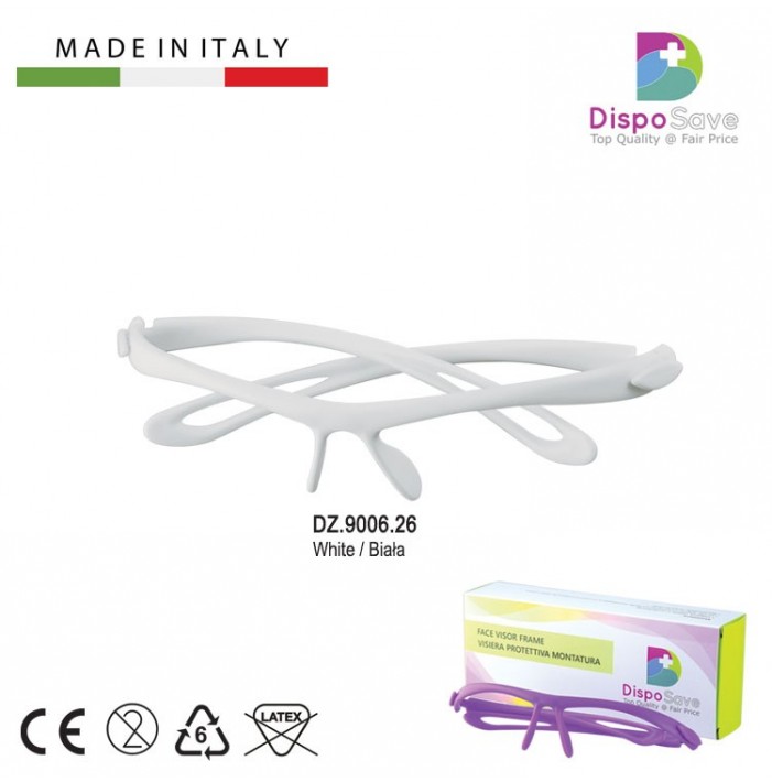 Visor-II Frame only white (autoclavable 121°c)