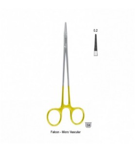 Falcon-Grip Needle holder Falcon-Micro Vascular 140mm TC