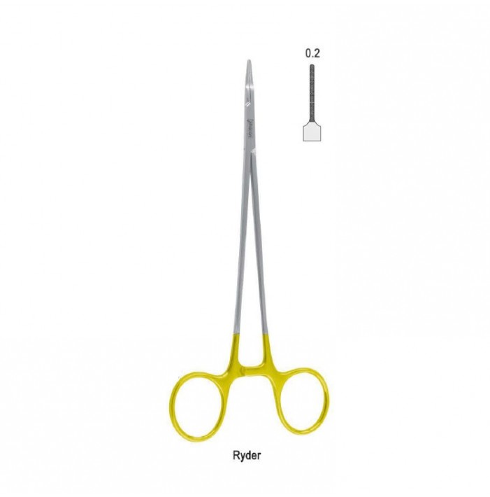 Falcon-Grip Needle holder Ryder-Micro 180mm TC