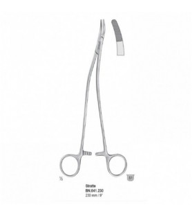 Needle holder straightatte curved 230mm