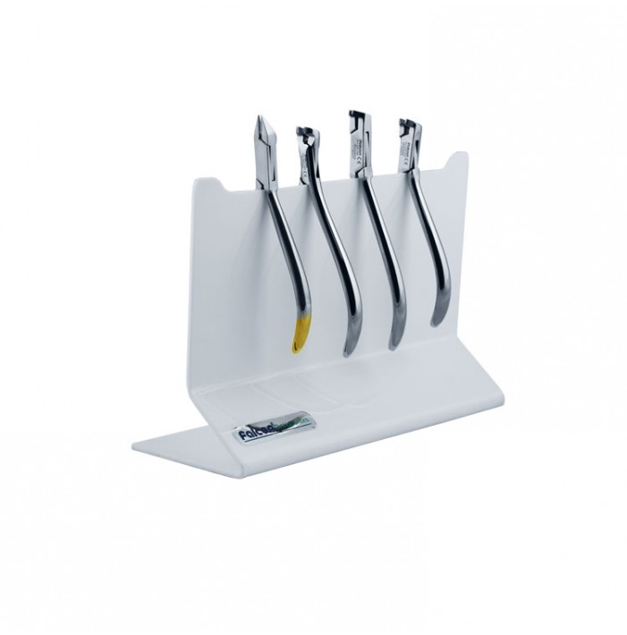 Pliers stand upright white
